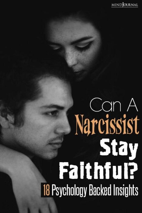 can a narcissist be faithful in a relationship