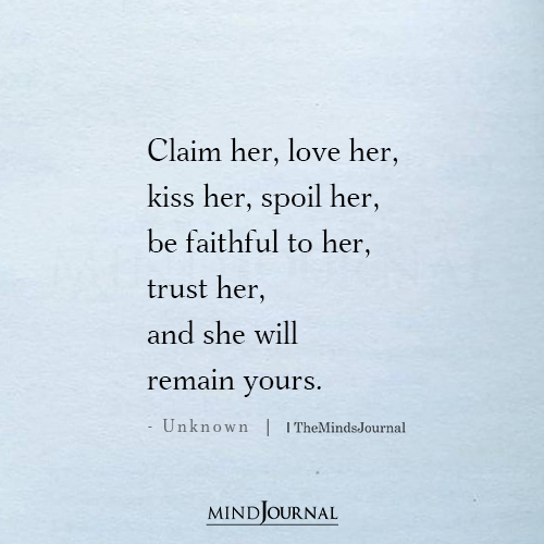 Claim Her Love Her