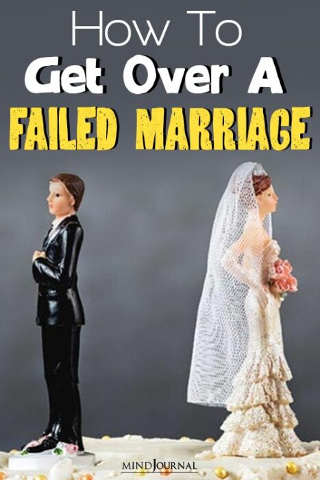 getting over a failed marriage
