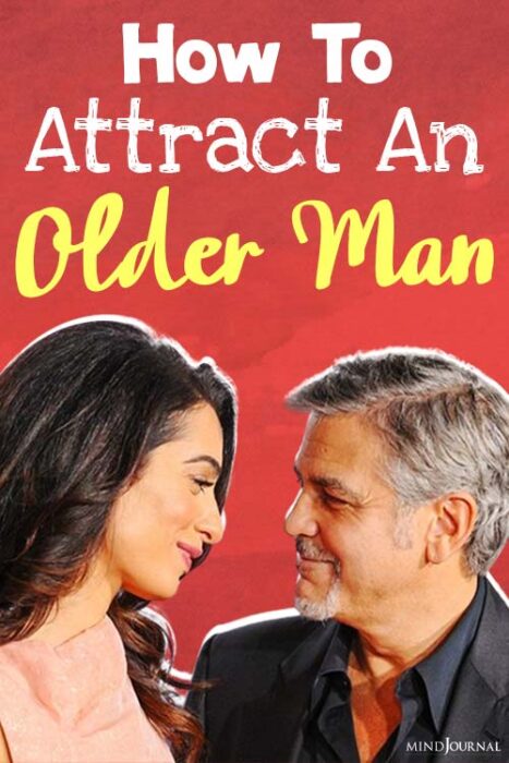 What attracts a woman to an older man