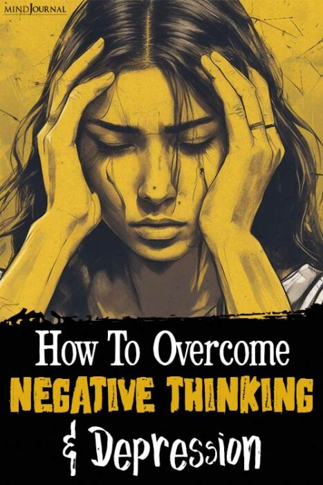 how to overcome negative thoughts and depression