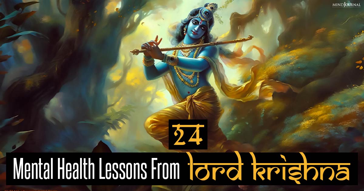 Hare Krishna: 24 Universal Mental Health Lessons From Lord Krishna