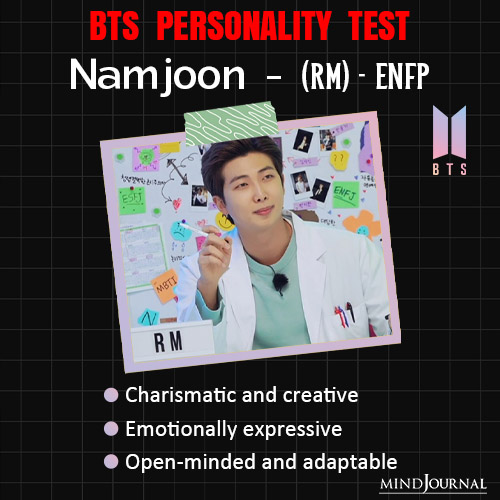 BTS RM's True Personality Revealed: Here's What His MBTI Test Shows