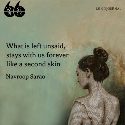 Navroop Sarao what is left unsaid