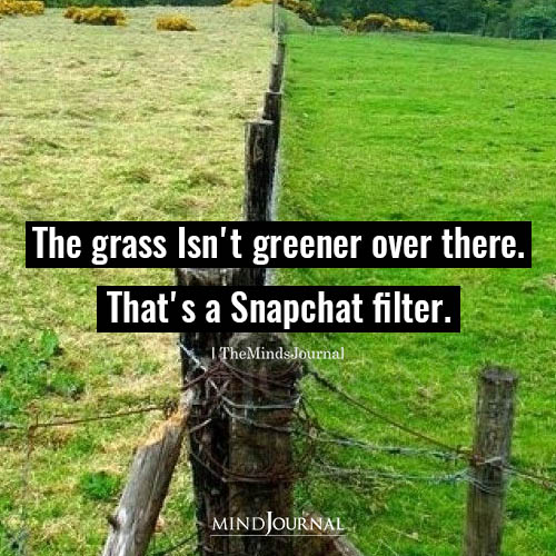 The Grass Isn't Greener Over There