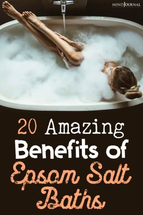 epsom salt bath benefits
