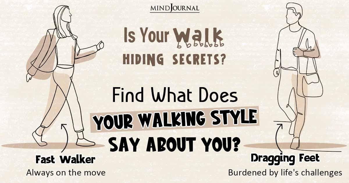 What Does Your Walking Style Say About You: Five Interpretation