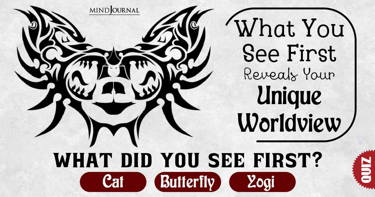 Cat, Butterfly, Or Yogi? What Do You See First In This Visual Test Sheds Light On Your Unique Worldview