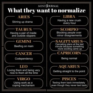 What Each Zodiac Sign Want To Normalize - Zodiac Memes
