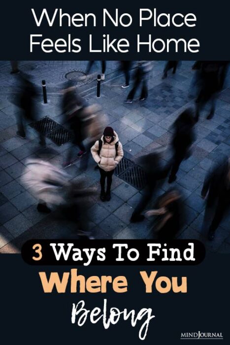ways to find where you belong