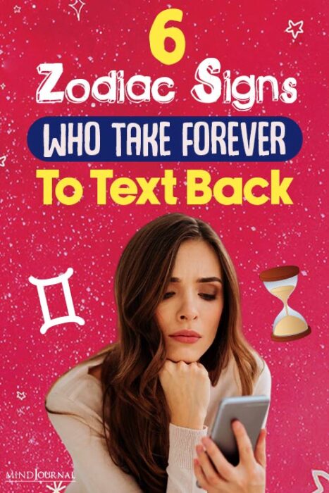zodiac signs who never respond to texts

