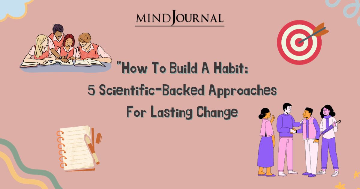 how to build a habit