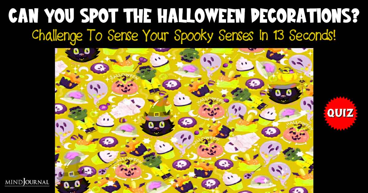 Spot The Halloween Decorations In Secs: Fun Halloween Quiz