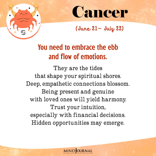 Cancer You need to embrace