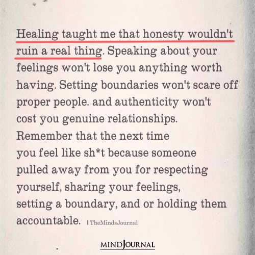 Healing Taught Me That Honesty Wouldnt Ruin A Real Thing