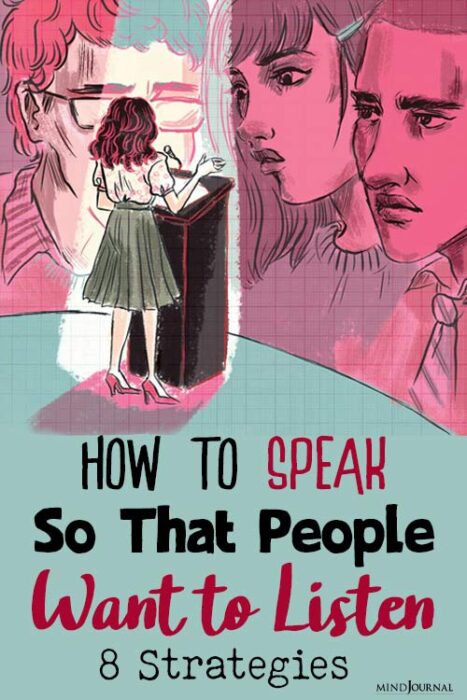 speak so others will listen