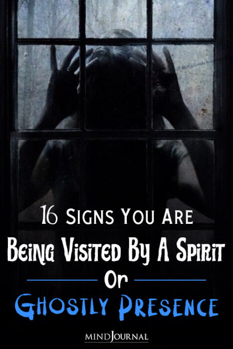 signs you are being visited by a spirit
