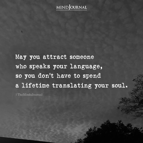 Someone Who Speaks Your Language