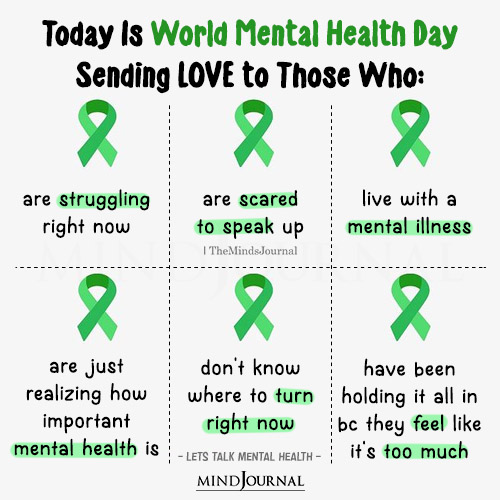 Today Is World Mental Health Day
