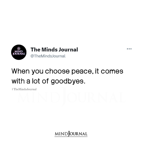 When You Choose Peace