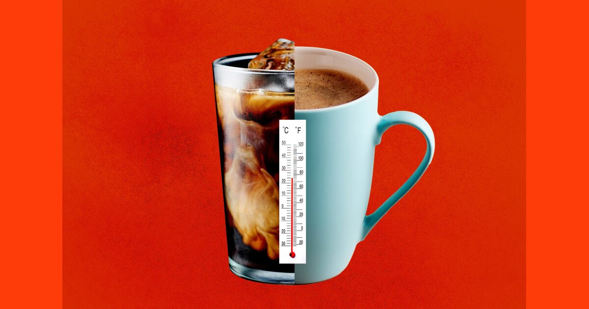 hot vs iced coffee
