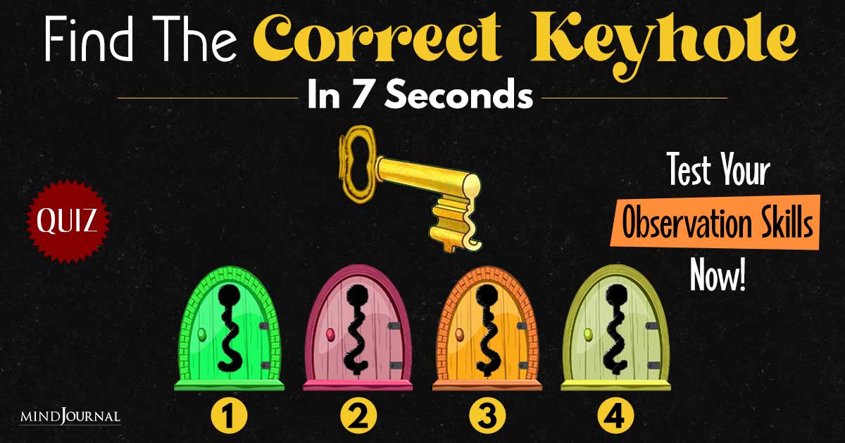 Keyhole Quiz: Find The Correct Keyhole In Under seconds