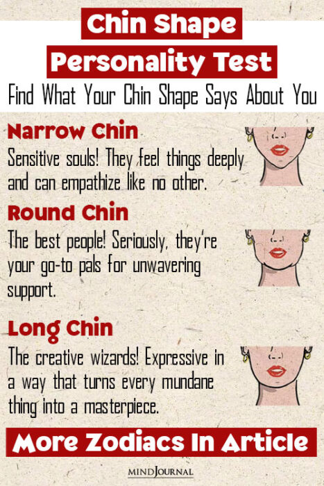 what your chin shape says about you

