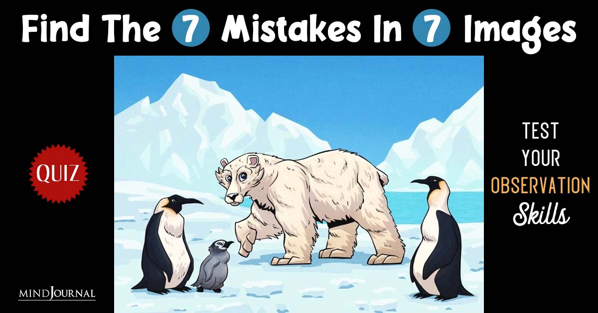 Finding the Mistake Quiz: Pictures To Test Your Observation Skills