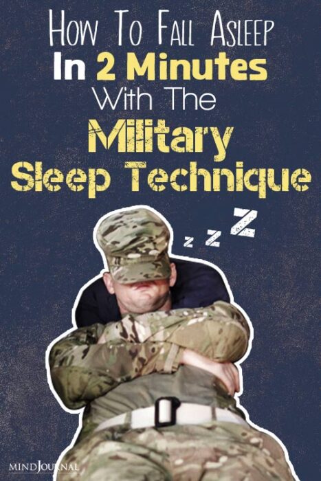military breathing technique for sleep