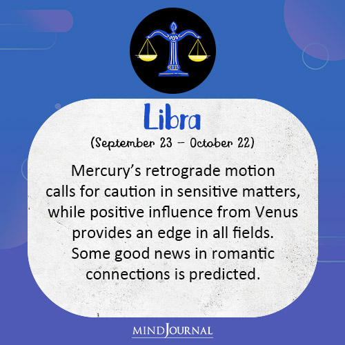Libra Mercurys retrograde motion