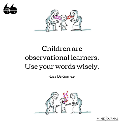 Lisa LG Gomez  Children are observational