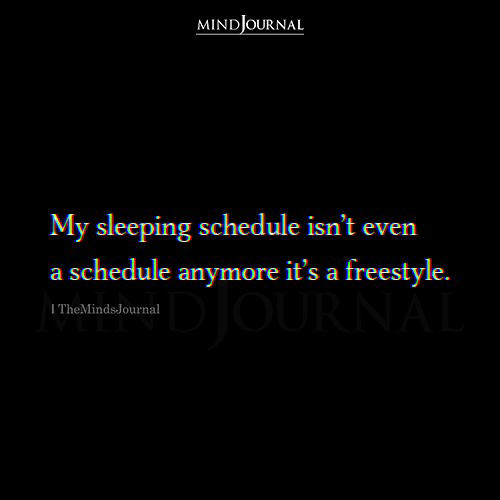My Sleeping Schedule