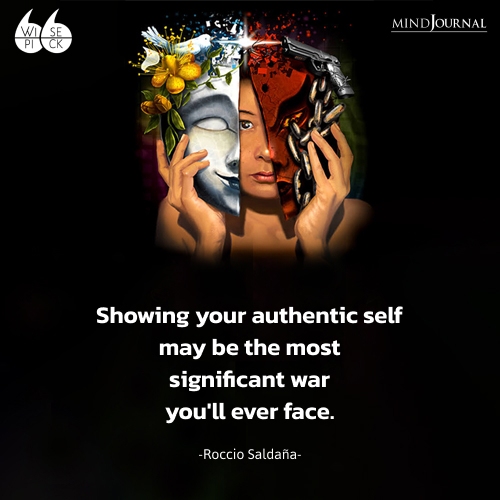 Roccio Saldaña showing your authentic