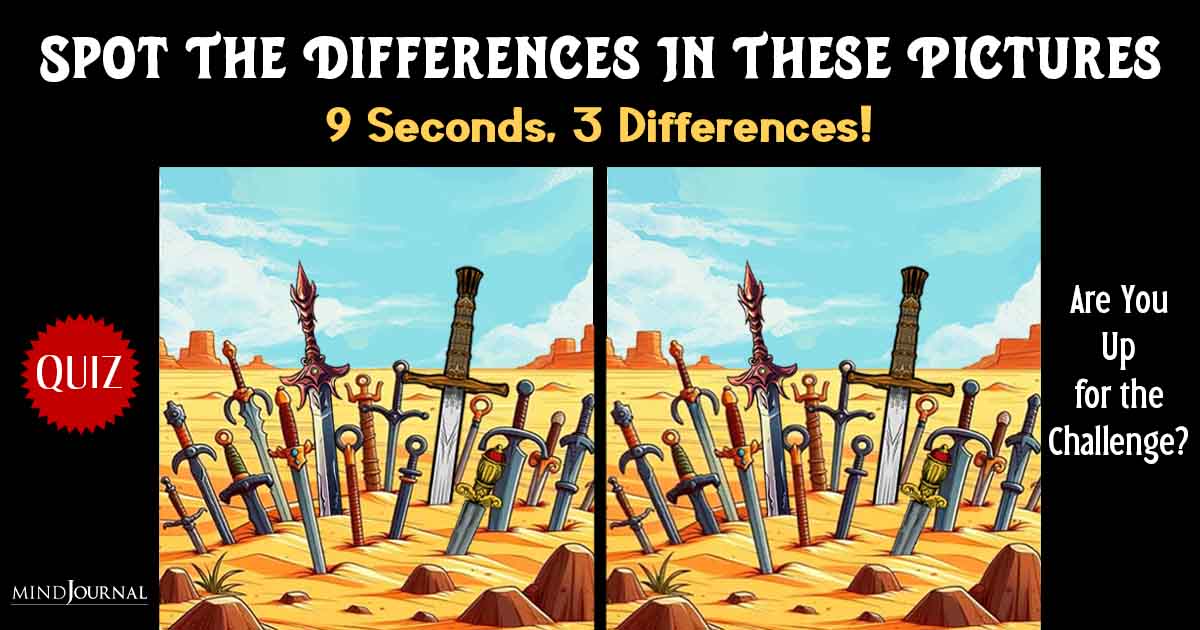 Spot 3 Differences In The Battleground Picture In Just 9 Seconds? Only Someone With Sharp Eyes Can Solve This!