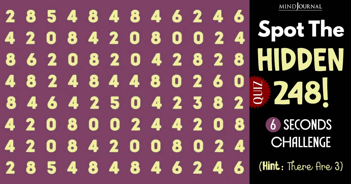 Find the Hidden Number 248 in This Maze in Just 6 Seconds! (Hint: There Are 3) Challenge Your Sharp Eyes Now!