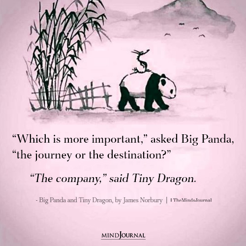 Which Is More Important Journey Or Destination