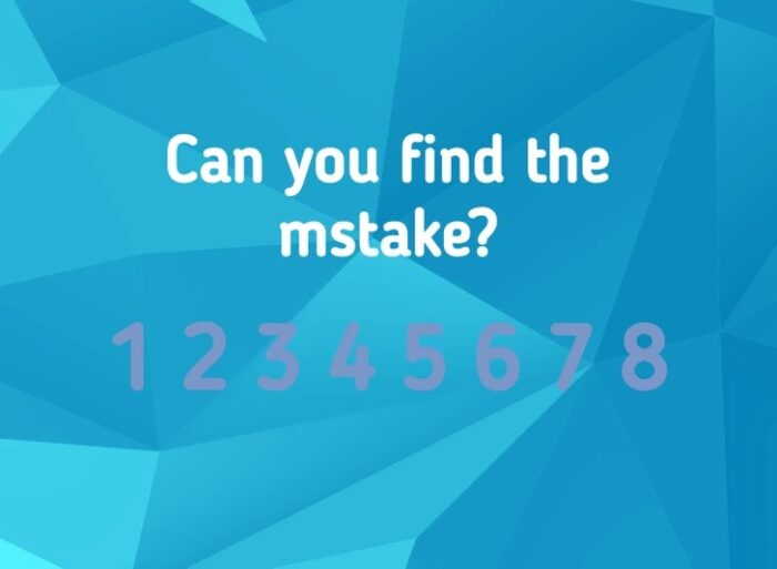 Find Mistake in Picture Quiz