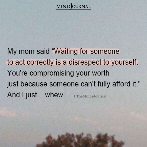 You're Compromising Your Worth