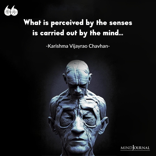 Karishma Vijayrao Chavhan what is perceived by