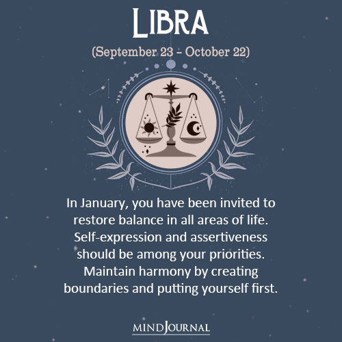 Libra In January you have been invited