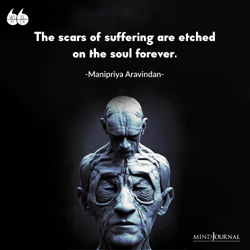 Manipriya Aravindan the scars of suffering