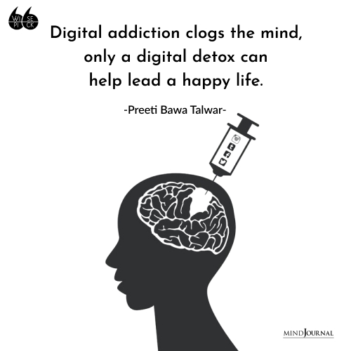 Preeti Bawa Talwar Digital addiction clogs