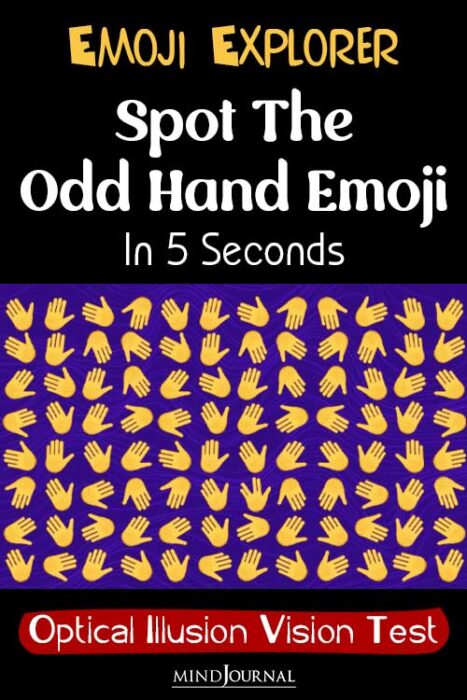 spot the different hand emoji
