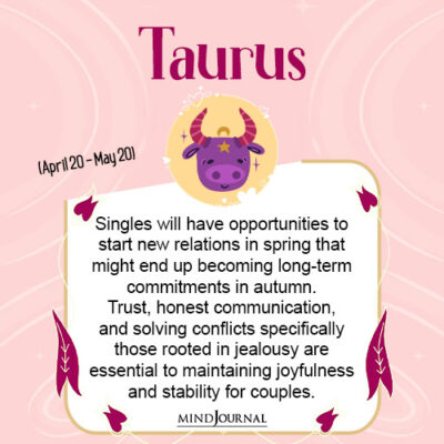 Taurus Singles Will Have Opportunities 400x400 