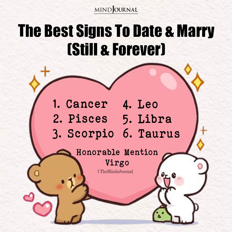 The Best Zodiac Signs To Date and Marry