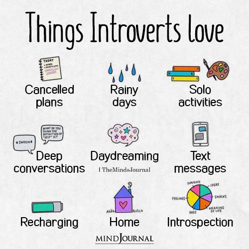 Things Introverts Love