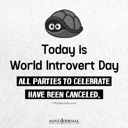Today is World Introvert Day