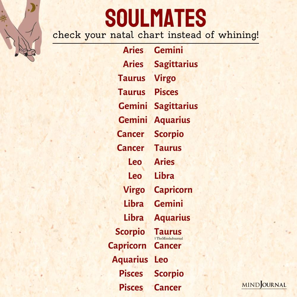 Zodiac Signs Who Are Soulmates