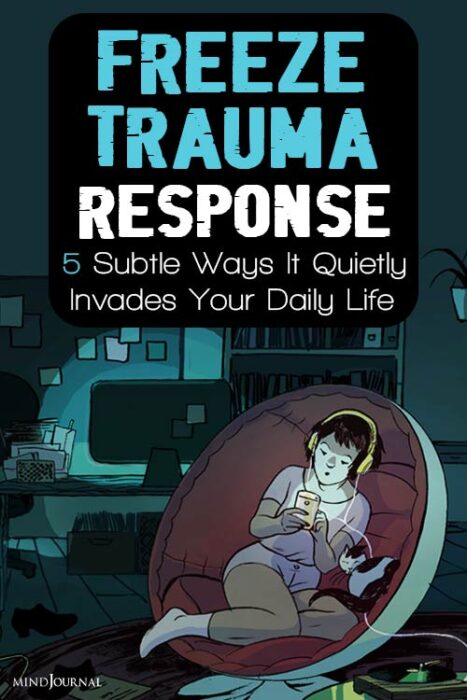 freeze trauma response examples
