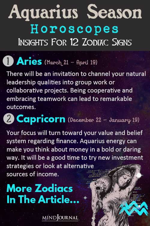 Age Of Aquarius Horoscopes: Insights For 12 Zodiac Signs